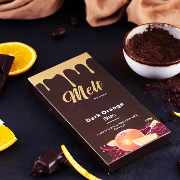 Dark Chocolate - Orange Bar 70Gms