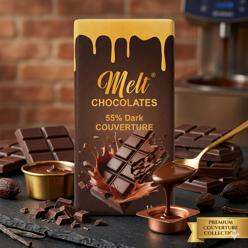 55% Dark Couverture Chocolate