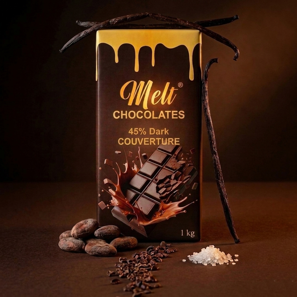 45% Dark Couverture Chocolate